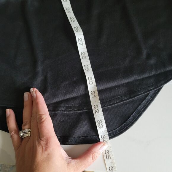 Jaflds black long black tee - Picture 8 of 8